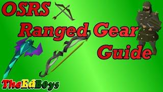 OSRS Ranged Gear Guide | Old School Runescape Range Weapon & Armour