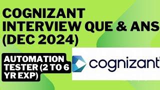 Cognizant Automation Testing Interview Questions Answers| Selenium/JAVA/ Manual/Infosys/TCS/Part-2