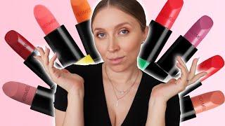 $94 HERMES LIPSTICK RANGE TRY ON & SWATCH! FIRST IMPRESSION, REVIEW OF ALL SHADES |THE BLONDE AVENUE