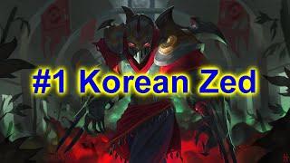The #1 Korean Zed doesn't act like an Assassin.