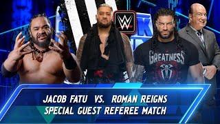 Roman Reigns vs Jacob fatu | Smackdown 2024, WWE Extreme Rules Match | WWE 2k24 Gameplay 4k