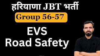 EVS and Road Safety MCQs | Haryana JBT Vacancy 2024 | HSSC Group 56 & 57 | By Mandeep Godara Sir