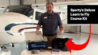 Sporty's Deluxe Learn to Fly Course Kit