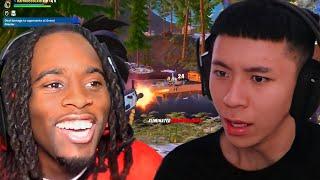 Ray and Kai Cenat Attempt To Get Their First Win On Fortnite!