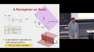 Lecture 1 | The Perceptron - History, Discovery, and Theory