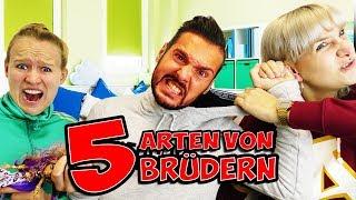 5 ARTEN VON BRÜDERN die echt jeder kennt! Erpresser, Aggressive, Zerstörer, Anhängliche, Aufpasser