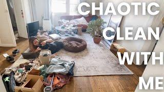 DEEP CLEAN & DECLUTTER WITH ME! CLEANING MOTIVATION!! APARTMENT CLEAN WITH ME!