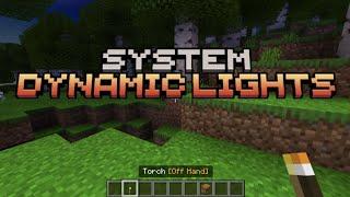 Addon System Dynamic Light V1.9 - MCPE 1.21+ [Download MediaFire]