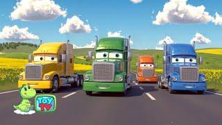 Baa Baa Big Truck Song + More Nursery Rhymes & Kids Songs -Toy tv