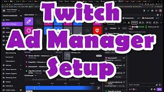 Twitch Ad Manager - How to set it up to disable pre-roll ads