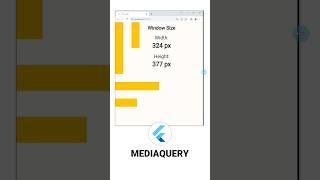 MediaQuery in Flutter gives you screen height and width .