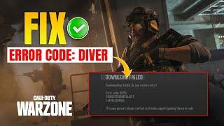 How to Fix Call Of Duty Warzone Diver Error on PC | Download Has Failed Error