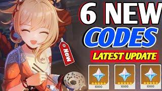 6 NEW GENSHIN IMPACT CODES 2021 - GENSHIN IMPACT REDEEM CODES - CODES GENSHIN IMPACT