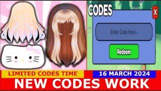 *NEW CODES MARCH 16, 2024* UGC DON'T MOVE ROBLOX | LIMITED CODES TIME