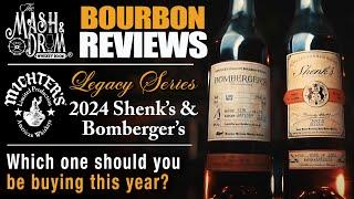 Shenk's Homestead Bourbon & Bomberger's 2024 Reviews! Which one should you buy? #Shenkburger