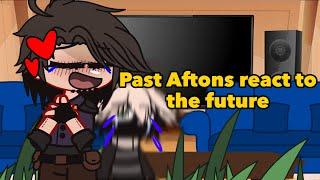 Past Aftons React To The Future // daave // FNAF x GachaClub