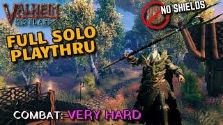 Let's Play Valheim on Very Hard: EP01 | Full Playthrough