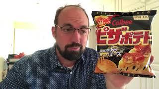 Calbee Pizza Flavored Potato Chips Review