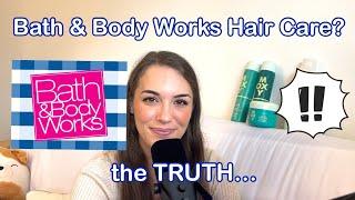 an honest Moxy hair review │Bath and Body Works Hair Care, Wavy Hair Line