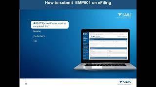 SARS Tax Practitioner Readiness Module 7.2: Employer Tax Season on eFiling & e@syFile - 2024