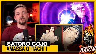 GOJO AMASSA O ITACHI FACIL ! Bruno Bandeira no KATON Podcast