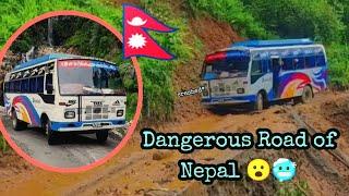 Dangerous Road of Nepal || Kathmandu to Sindupalchok bus trip 