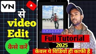 VN app se editing kaise kare | vn video editor full tutorial in hindi | Video Editing Kaise Kare