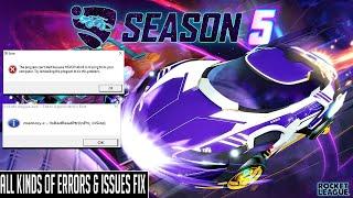 How to Fix Rocket League Crash on Startup | msvcp140.dll Missing | 64-bit, DX11,Cooked | RL Season 7