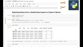 Selecting Rows from a DataFrame based on Column Values in Python  - One or More Conditions