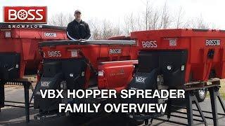 VBX Hopper Spreader Family Overview | BOSS Snowplow |