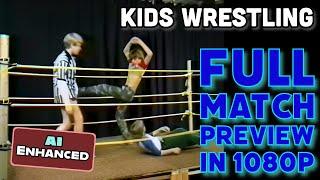 Crusher Crossen vs Killer Kampa 1080p Full Match Preview: Kids Wrestling