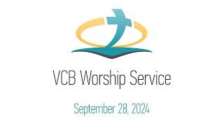 VCB Worship Service 9/28/24 Psalm 8 - Awe