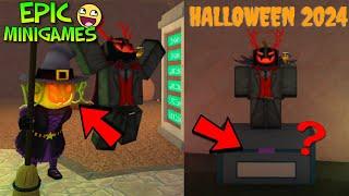 How To Complete The NPC Quests in RBLX Epic Minigames' 2024 Halloween Update! + Opening Dark Chest