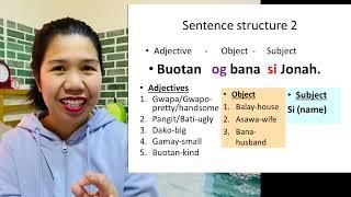 LET'S LEARN BISAYA SENTENCE STRUCTURES-BISAYA CLASSROOM