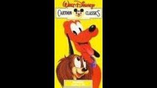 Opening,Intervals,and Closing To Walt Disney Cartoon Classics:Starring Pluto & Fifi 1987 VHS