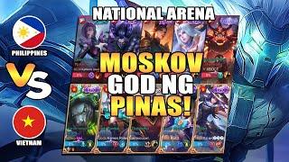 MOSKOV GOD NG PINAS COMEBACK ANG VIETNAM | National Arena