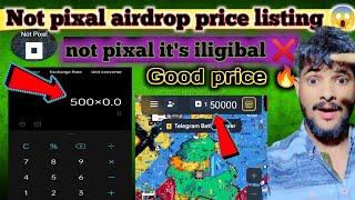 Not pixal airdrop price Not Pixel Listing Date Announced prediction PX token price not pixal listing