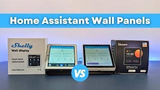 Shelly Wall Display vs Sonoff NS Panel Pro for Home Assistant Dashboards