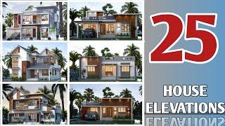 25 House Elevation Designs House Front Elevation Design Kerala Elevation Design India HaneedAnugraha