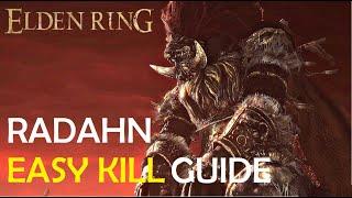 Elden Ring - "STERNENGEIßEL RADAHN" - EASY KILL GUIDE! (No Summons)