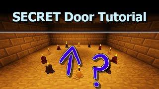 Tutorial | SECRET Stone Door | Chisel & Bits + Little Tiles | Minecraft