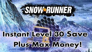 [PS4] SnowRunner - Instant Level 30 Save & Max Money - PS4 Save Wizard