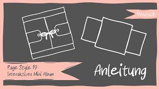 Deutsch: Mini Album Tutorial - Page Style 19 (6x6" & 8x8")