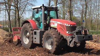 Power! Flail mulching with Massey Ferguson 8690