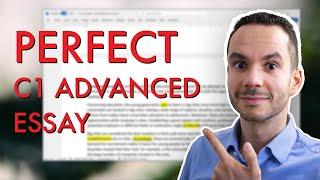 C1 Advanced (CAE) PERFECT C1 Advanced essay example! | Writing Workshop