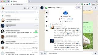 WA Message Sender - WhatsApp Web Sender, send automated, customized, bulk messages