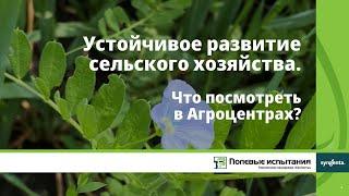 Устойчивое земледелие. Что посмотреть в Агроцентрах?