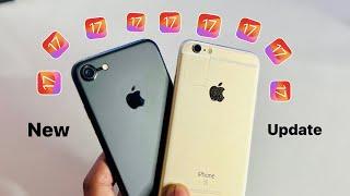 iPhone 7, 7+  ios 17 update