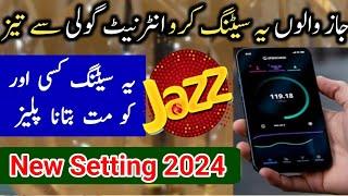 Jazz Internet Setting | How to Increase Jazz Internet Speed | jazz 4G |