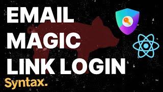 Next.js + NextAuth - Email Magic Link Login | Local Testing with Mailhog